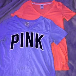 victoria’s secret pink tee bundle 👚